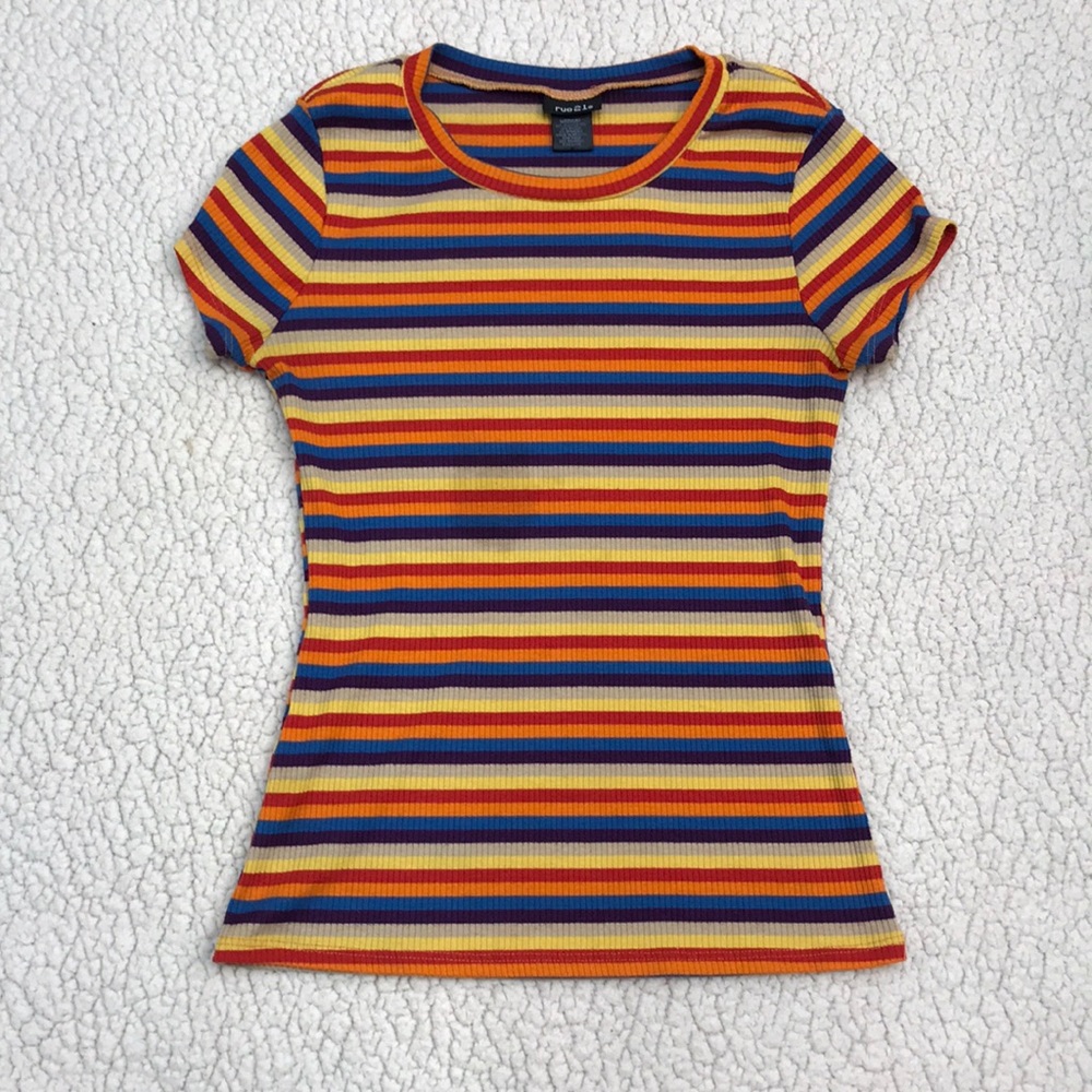 Colorful stripped shirt from Rue 21